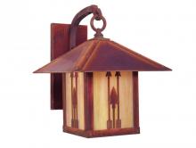 Arroyo Craftsman TRB-12ARCS-MB - 12" timber ridge wall bracket with arrow filigree
