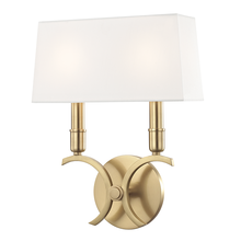 Mitzi by Hudson Valley Lighting H212102S-AGB - Gwen Wall Sconce