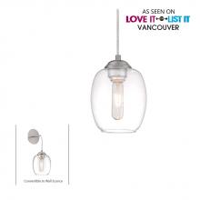 Minka George Kovacs P931-084 - 1 Light Mini Pendant (Convertible To Wall Sconce)