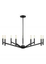 Visual Comfort & Co. Studio Collection 3124309-112 - Nine Light Chandelier