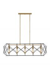 Visual Comfort & Co. Studio Collection 6634105-848 - Five Light Linear