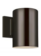 Visual Comfort & Co. Studio Collection 8313801-10 - Outdoor Cylinders transitional 1-light outdoor exterior small Dark Sky compliant wall lantern sconce