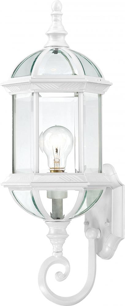 Boxwood - 1 Light 22" Outdoor Wall with Clear Beveled Glass; Color retail packaging