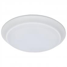 Nuvo 62/1811 - 10 inch; LED Disk Light; 5-CCT Selectable 27K/3K/35K/4K/5K; White Finish