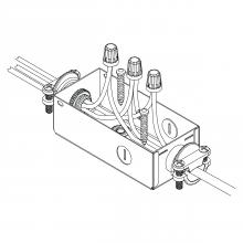 Diode Led DI-FENSEL-JBOX-WH - Fencer SELECT, Small, hard-wired junction box - WHITE