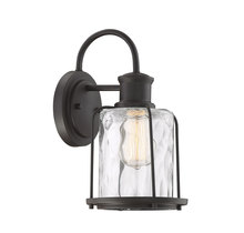 Savoy House Meridian M50020ORB - 1-Light Outdoor Wall Sconce in Oil Rubbed Bronze