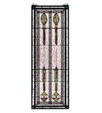 Meyda Tiffany 68020 - 11"W X 30"H Spear of Hastings Stained Glass Window